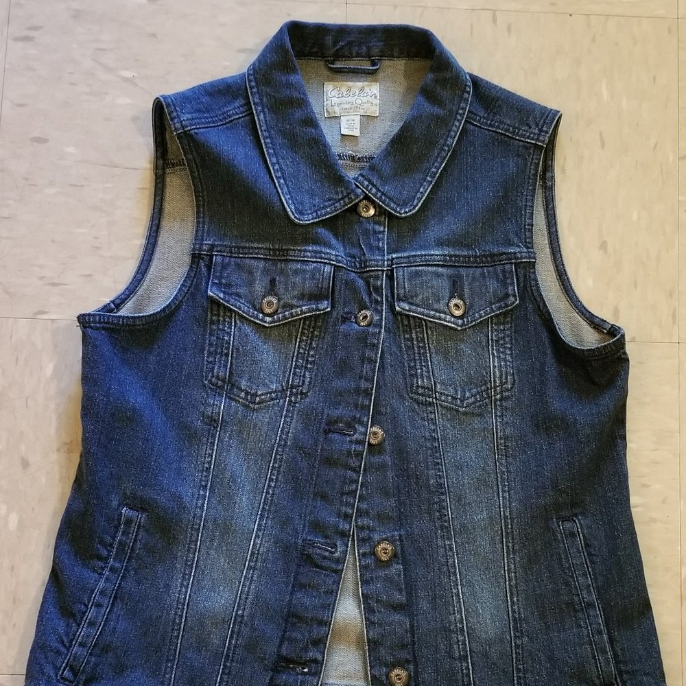 Cabela's Denim Vest